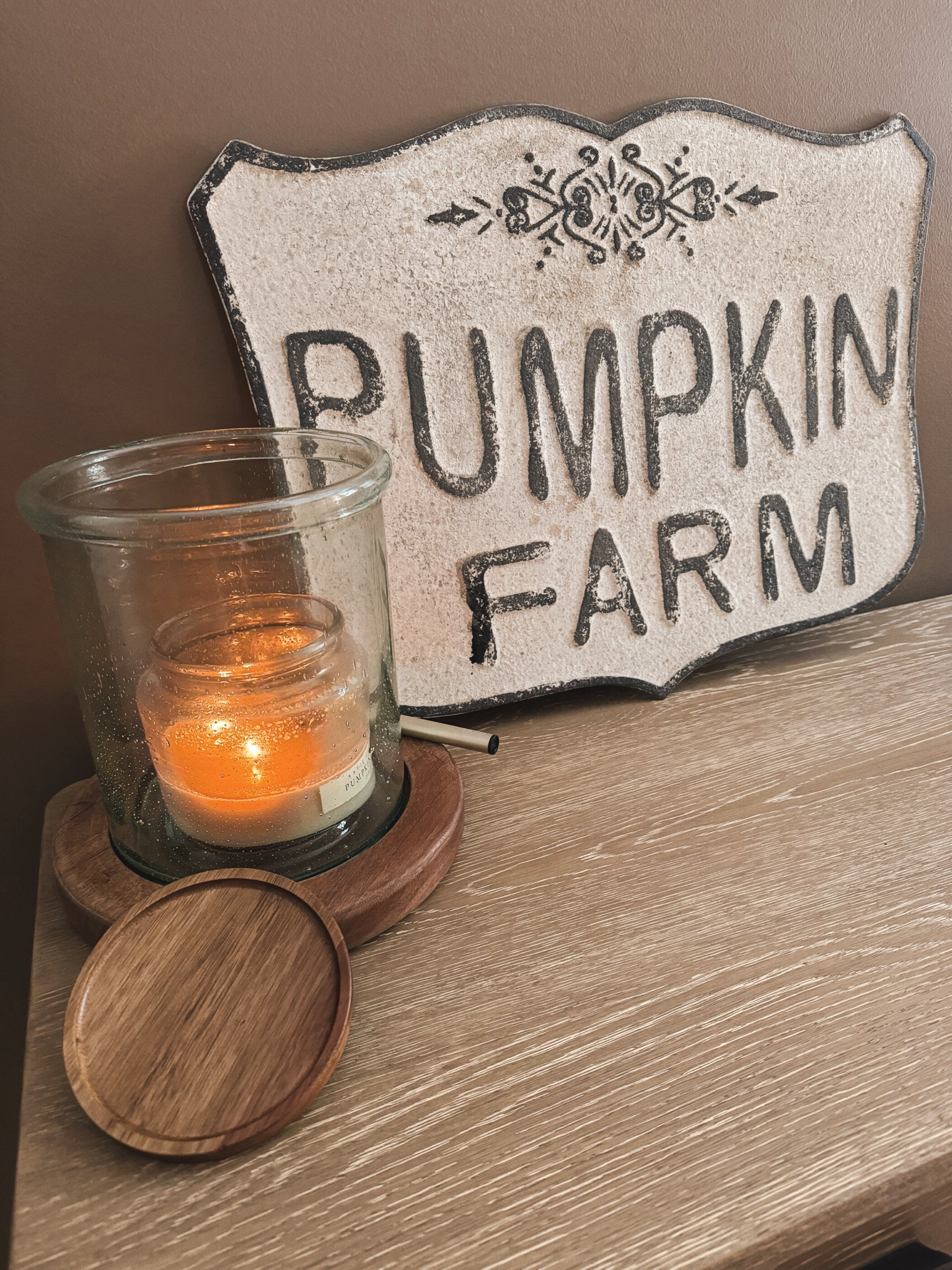 Pumpkin farm 🕯️🎃🤎 hurricane candle holder is super old from Target but I linked similar! I’ve had it for years🙈

Cozy home / fall decor / neutrals / Holley Gabrielle / antique farmhouse 

#LTKHome #LTKFindsUnder100 #LTKStyleTip