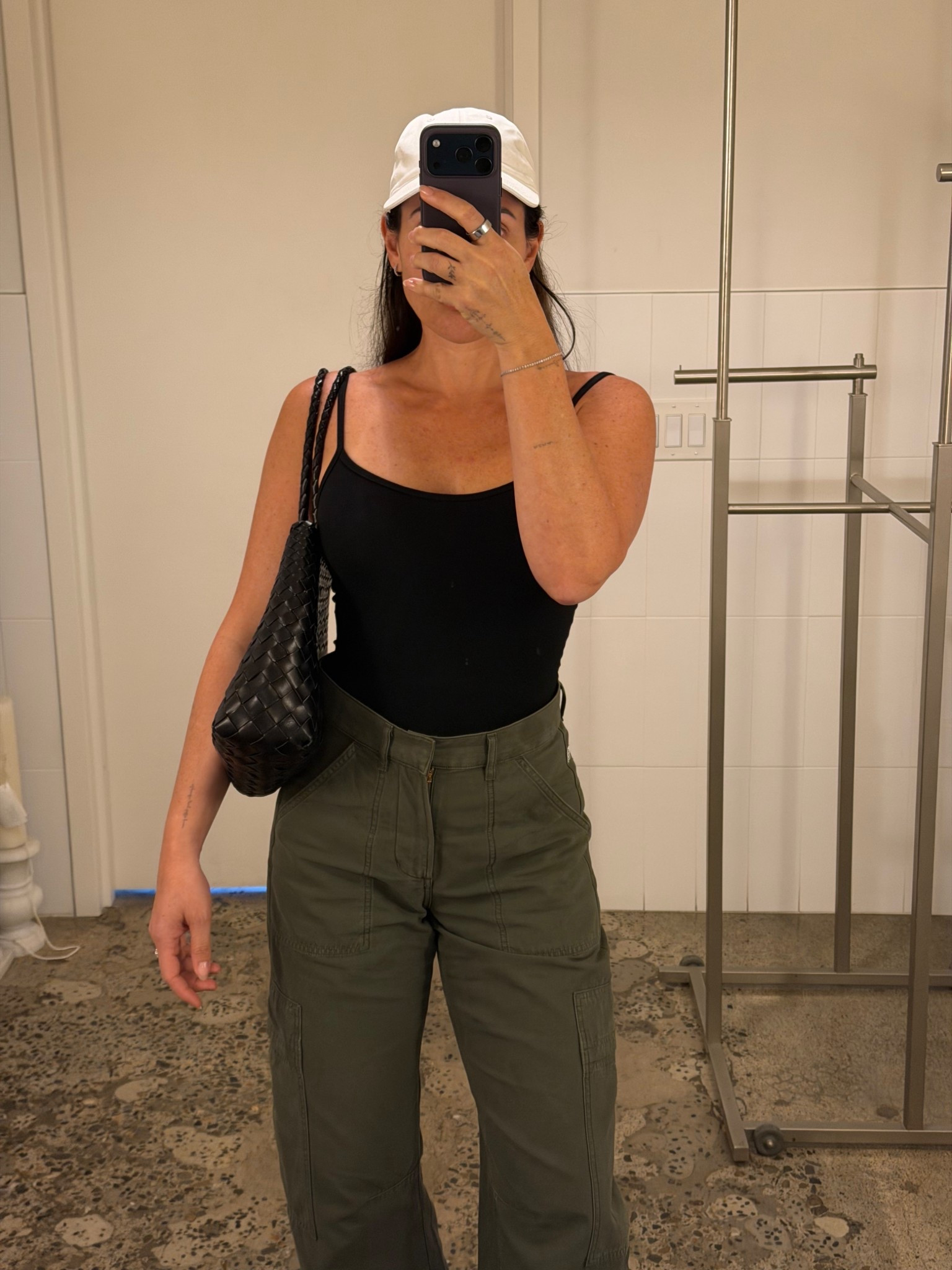 Size small tank -belen15
Size 26 cargos 

#LTKdayinmylife #LTKOver40