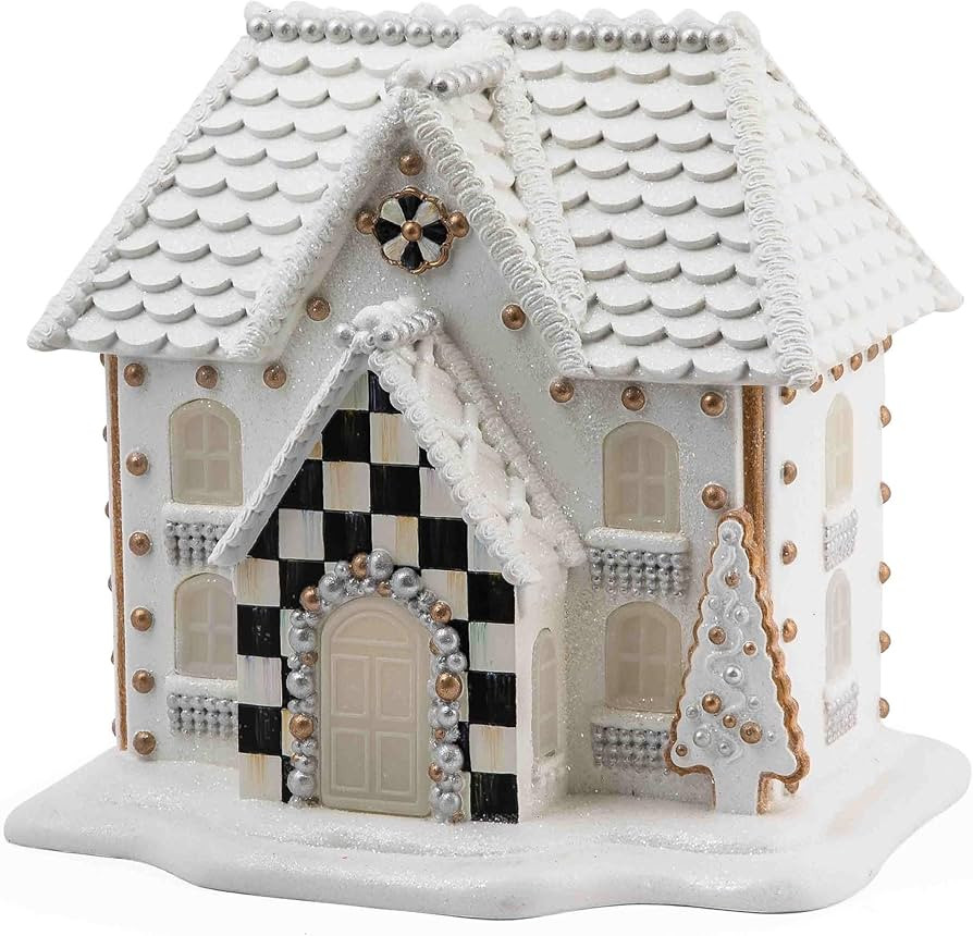 MACKENZIE-CHILDS Gingerbread Illuminated House, Christmas Indoor Home Decor, Holiday-Village Deco... | Amazon (US)