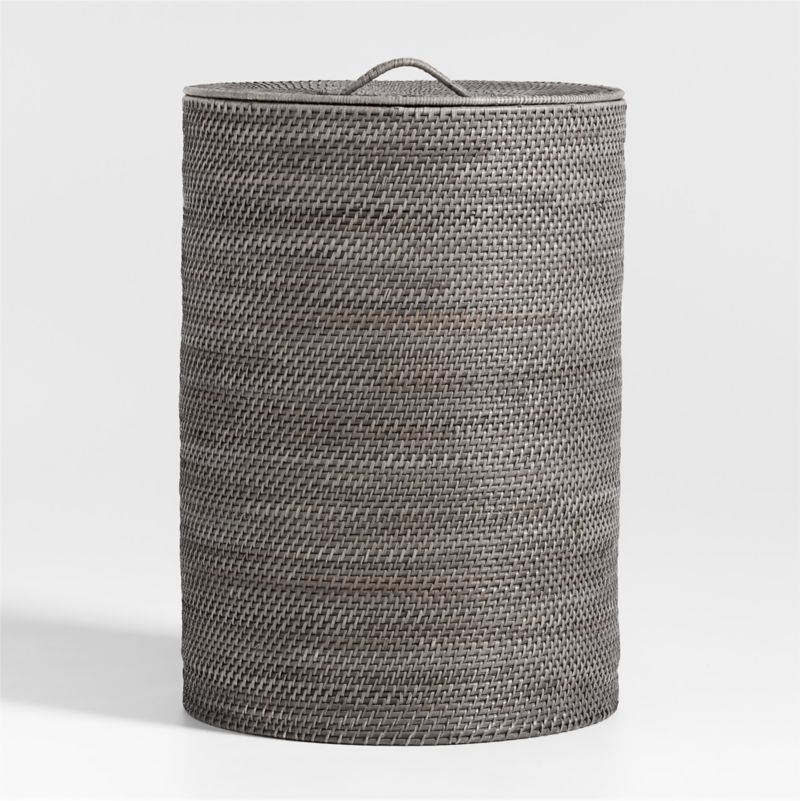 Sedona Grey Hamper + Reviews | Crate & Barrel | Crate & Barrel