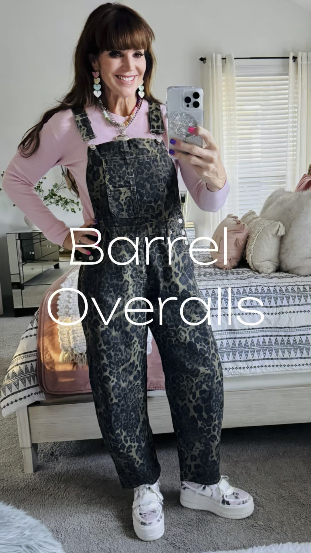 Who says women over 55 can’t wear overall?  These barrel overalls are sooooo adorable!!  I love them so much!!  My platform shoes are a fav from at least 6 years ago and I’m so glad I keep hanging on to them!  

#LTKActive #LTKOver40 #LTKStyleTip