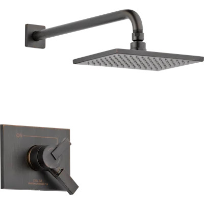 Vero 17 Series Dual-Function Shower Faucet Set, Shower Handle Trim Kit | Wayfair North America
