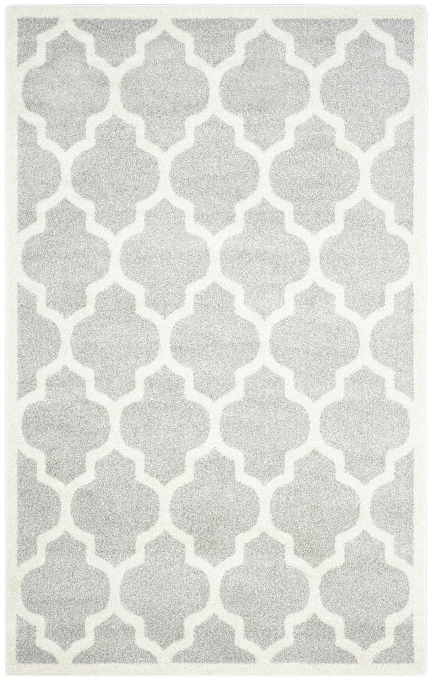 Safavieh Amherst Roderick Geometric Area Rug, Light Gray/Beige, 5'3" x 8' | Walmart (US)