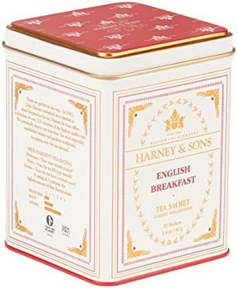 Harney & Sons Black Tea, English Breakfast, 20 Sachets | Amazon (US)