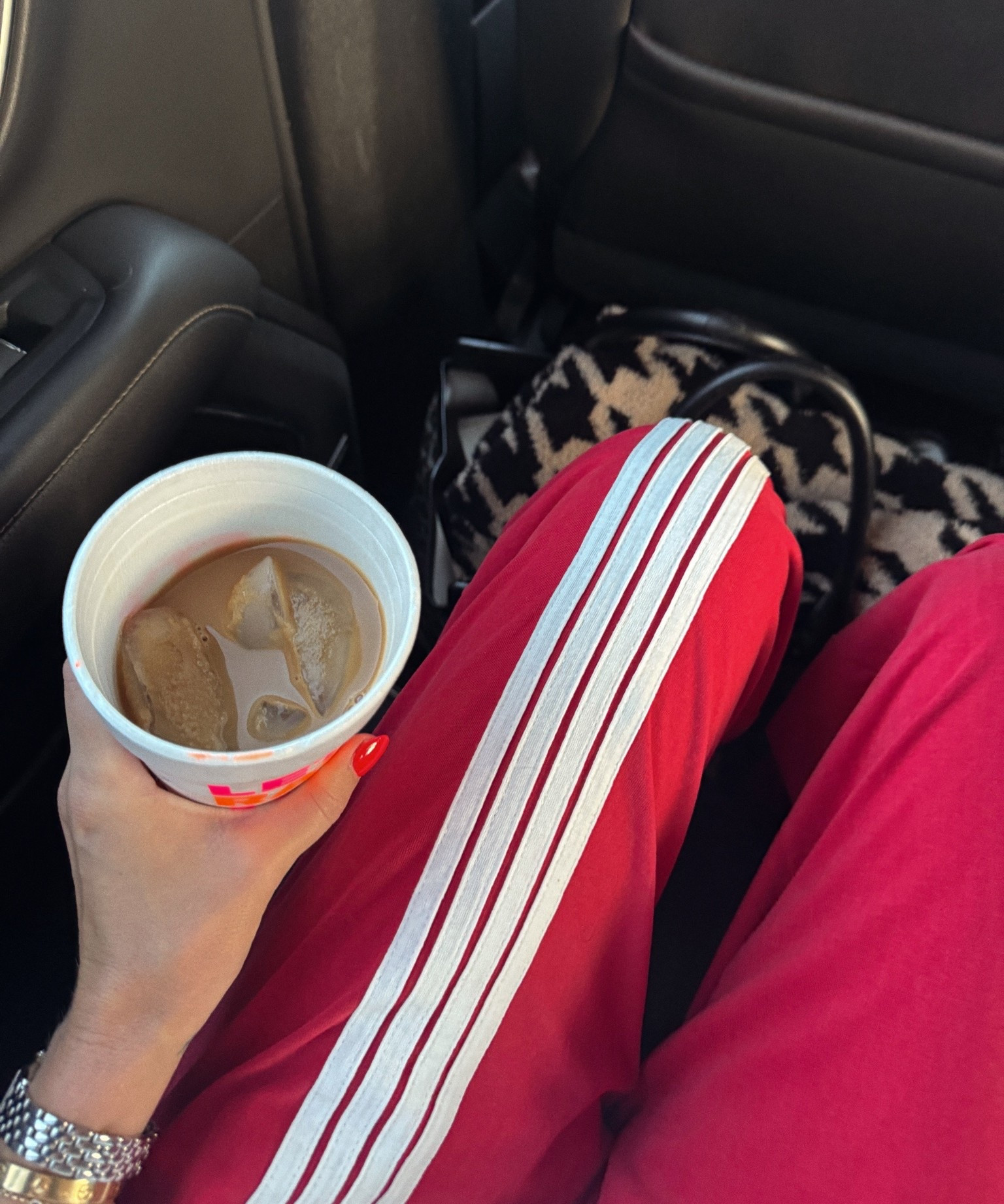 Track pants linked! Run large!

#LTKootd