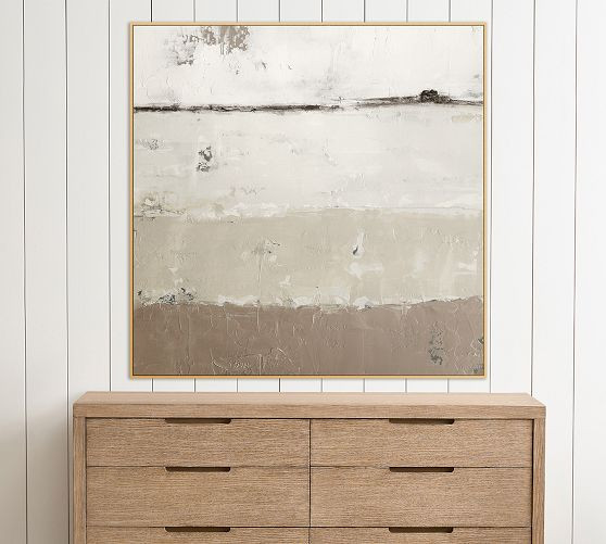 Out to Sea Framed Canvas Print | Pottery Barn (US)