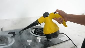 Goplus Handheld Pressurized Steam Cleaner, Multi-Purpose Steamer, Steam Iron, 1050W, W/Attachment... | Amazon (US)