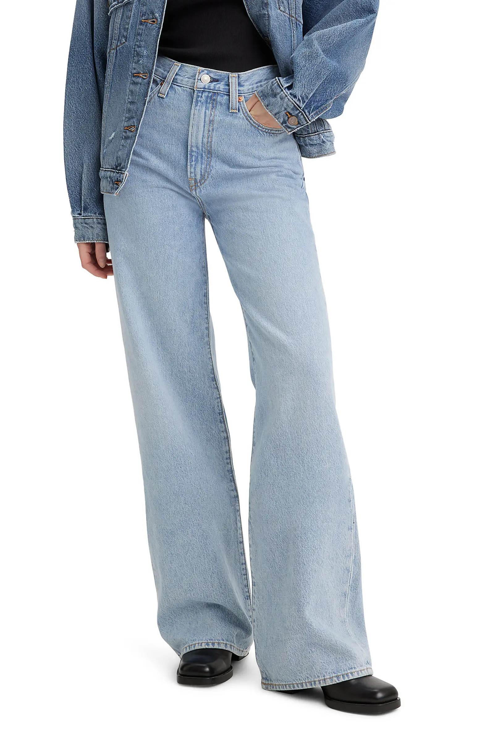 Levi's® Ribcage High Waist Wide Leg Jeans | Nordstrom | Nordstrom