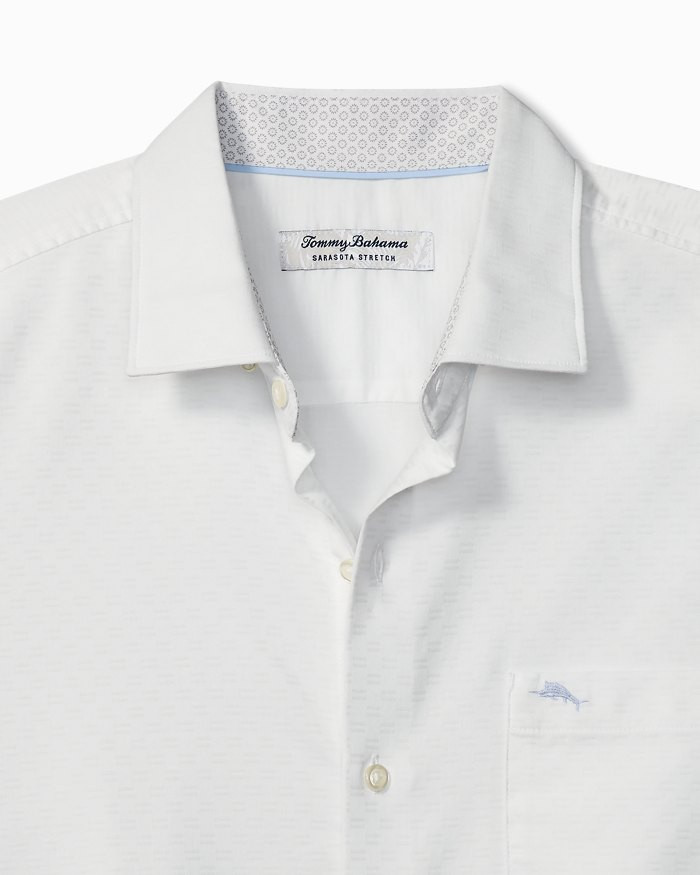Sarasota Stretch Ventura IslandZone® Stripe Shirt | Tommy Bahama