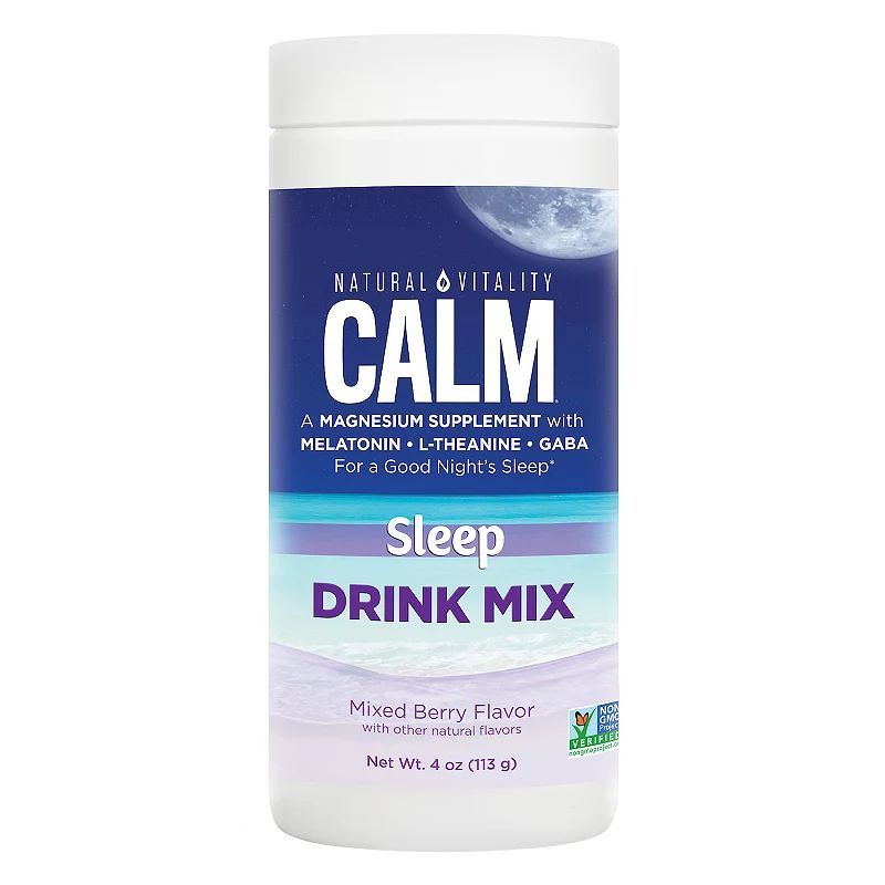 Natural Vitality CALM Magnesium Powder for Sleep - Mixed Berry, 4 Oz | Kohl's