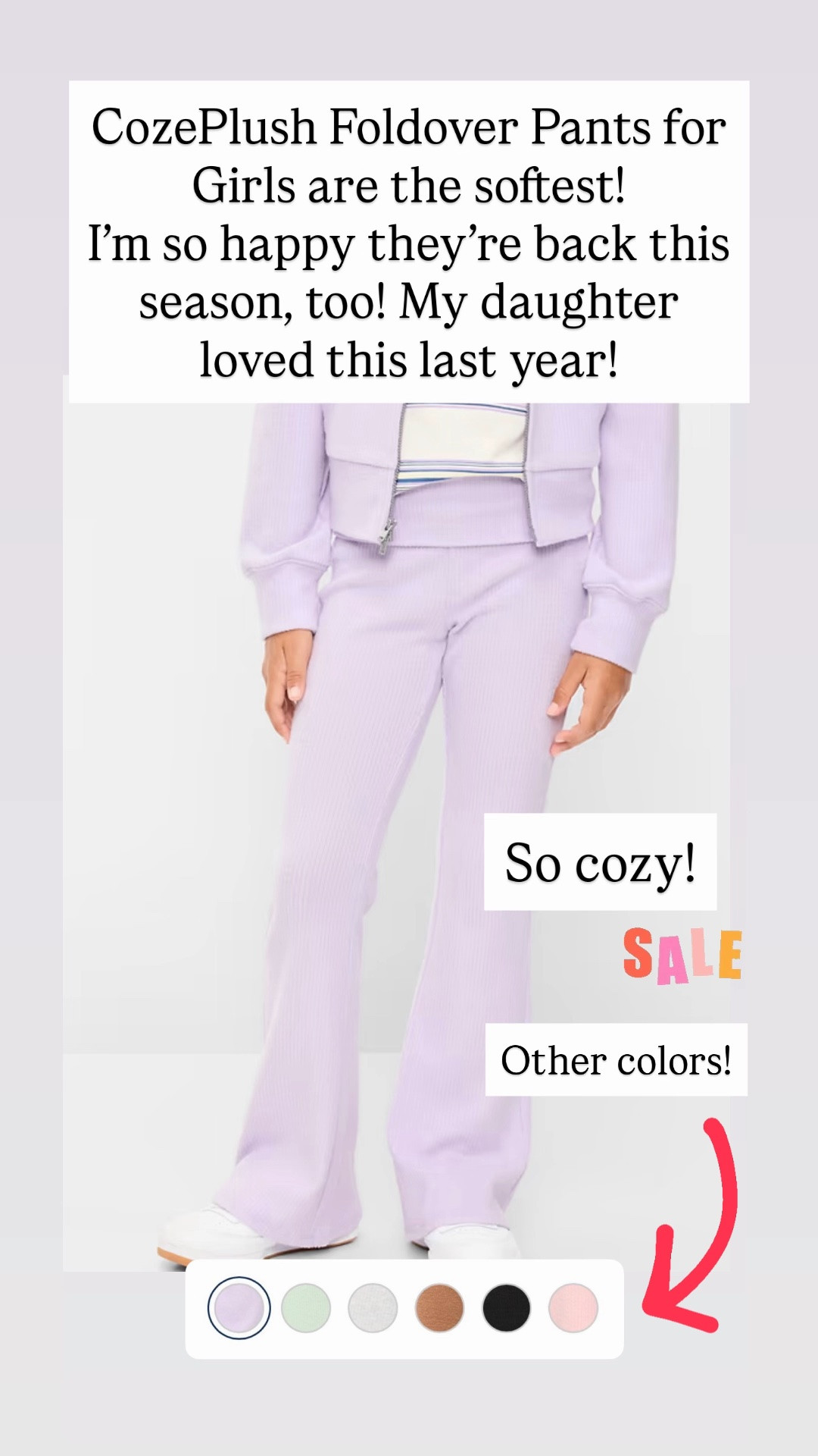 CozePlush Foldover Pants for Girls are on sale!

#LTKKids #LTKSaleAlert