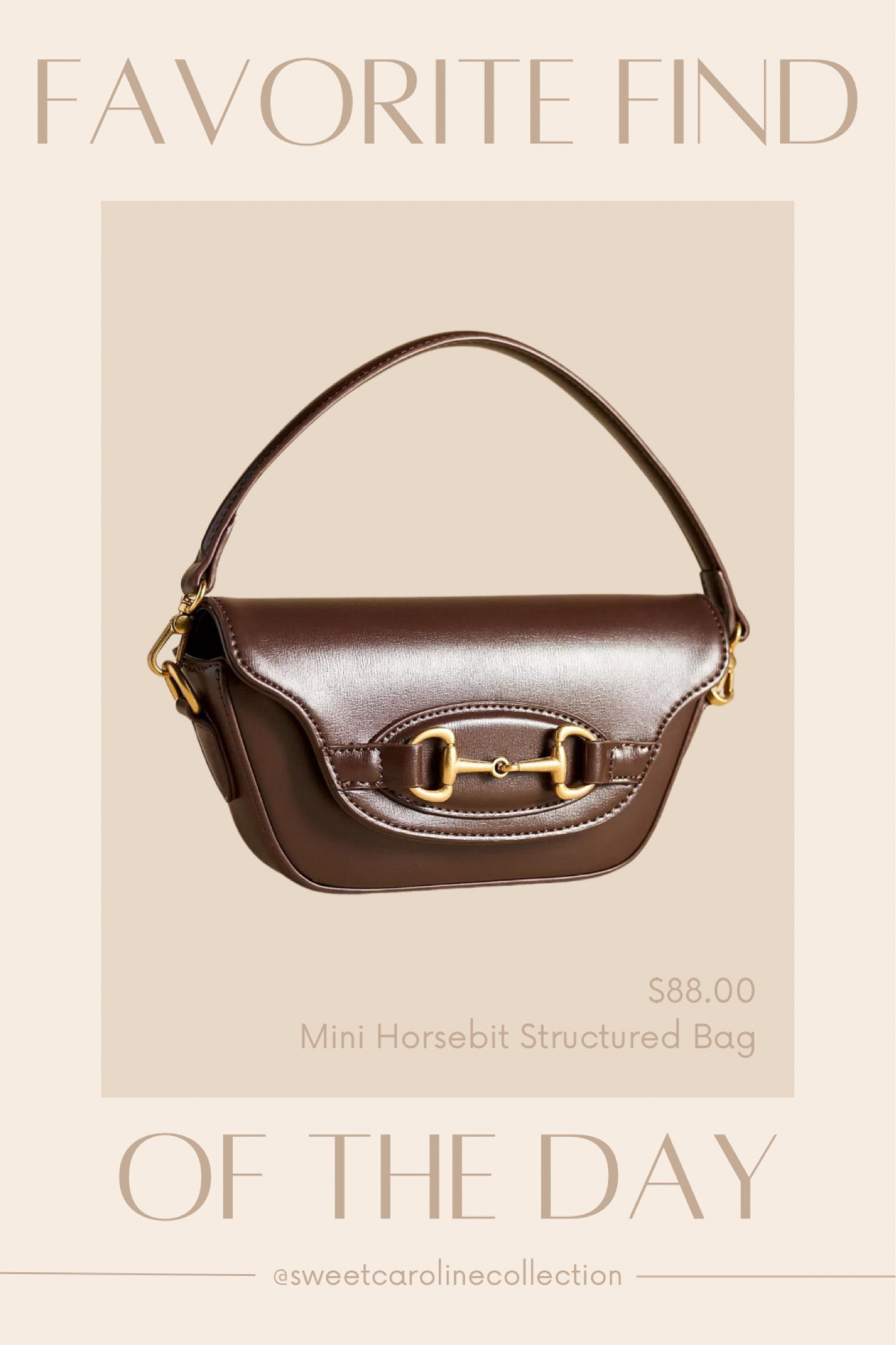 Favorite find of the day 👜

I’m OBSESSED with this Anthropologie Mini Horsebit Structured  Bag! It’s so pretty and so fun for Fall!

Bag, tote, straw bag, loft, mark and graham, fossil, marks and Spencer, target, mango, beach, Shoes, coach, sandals, target, Tory Burch, revolve, Steve Madden, Amazon, target, a new day, dolce vita, Nordstrom rack, sport sandal, heels, coach, mules, slingbacks, Sam Edelman, travel, summer, beach, Chinese laundry, Nine West, kohls, pink shoes, floral heels, Vince camuto, journee, rack room, Dillards, Nordstrom rack, DSW, Macys, tuckernuck, Nine West, j.crew, coach, Chinese laundry, dolce vita, journee, Bag, purse, coach, bow, shoulder bag, accessories, coachtopia, love, new arrival, best seller, must have, most wanted, designer, loeffler Randall, dsw, musinsa, Amazon, dupe, radley London, affordable, under 300, under 200, under 100, sale, gift idea, gift guide, spring style, summer fashion, shoes, classy, sweet Caroline collection

#LTKfindsunder100 #LTKitbag 

#LTKSeasonal #LTKItBag #LTKFindsUnder100