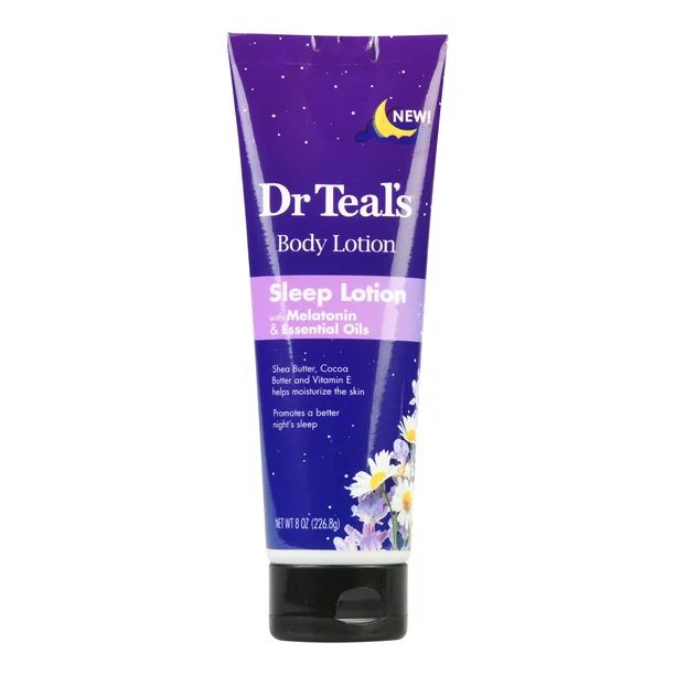 Dr Teal's Sleep Lotion with Melatonin and Essential Oils, 8 oz. | Walmart (US)