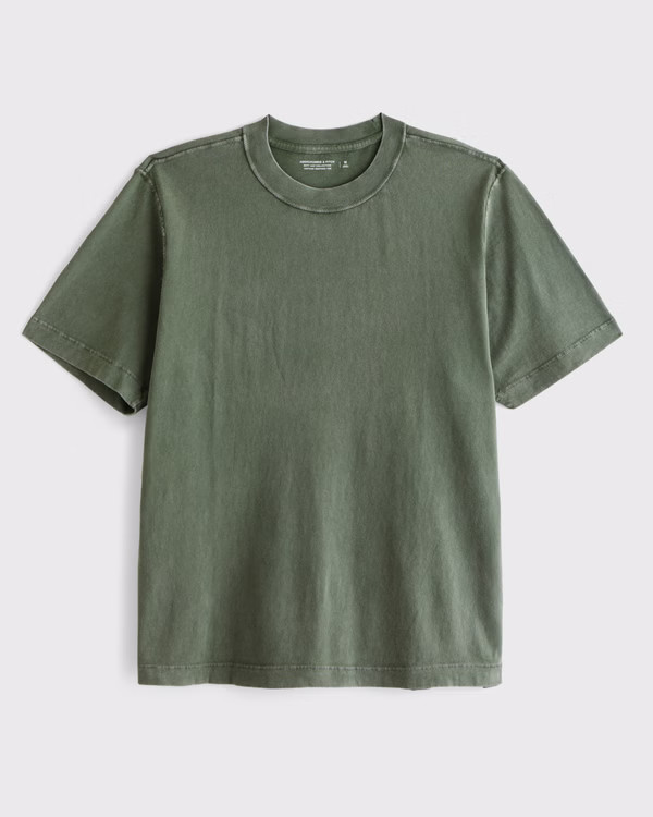 Men's Vintage-Inspired Tee | Men's Tops | Abercrombie.com | Abercrombie & Fitch (US)