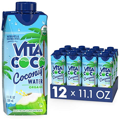 Vita Coco Coconut Water, Pure Organic | Refreshing Coconut Taste | Natural Electrolytes | Vital N... | Amazon (US)