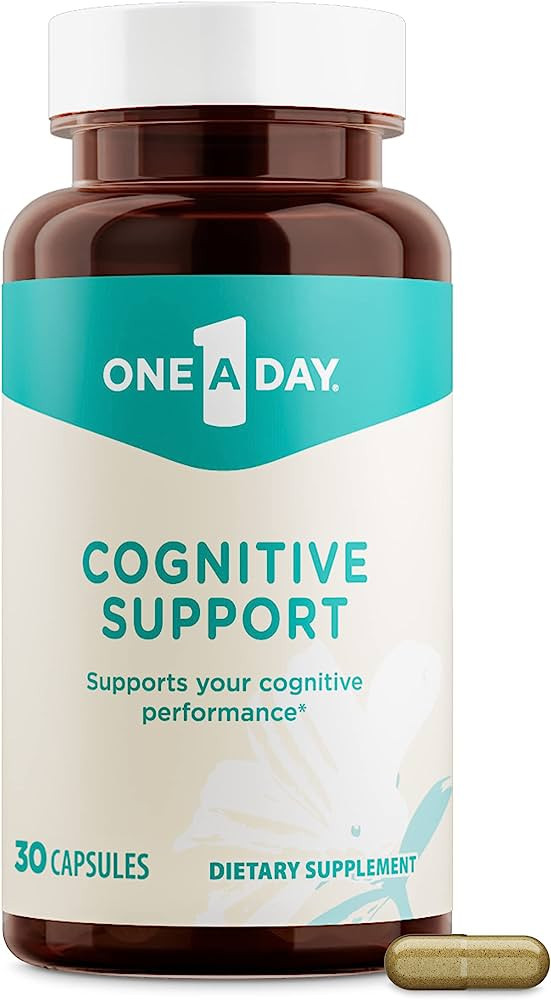 ONE A DAY Cognitive Supplement – Memory and Focus Supplements for Adults, Brain Function Suppor... | Amazon (US)