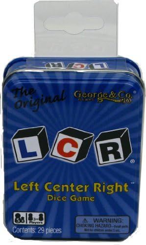 LCR® Left Center Right™ Dice Game - Blue Tin | Amazon (US)