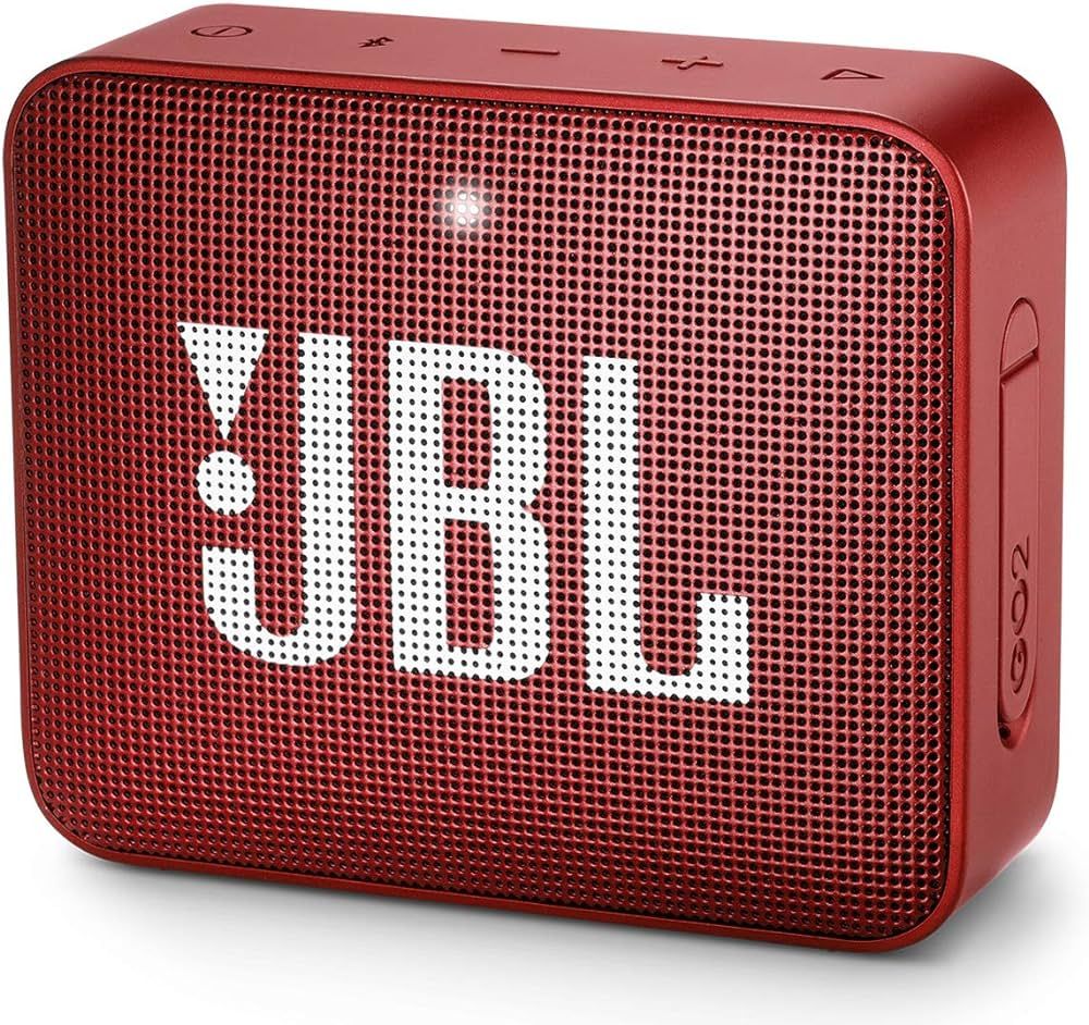 JBL GO2 - Waterproof Ultra Portable Bluetooth Speaker - Red | Amazon (US)