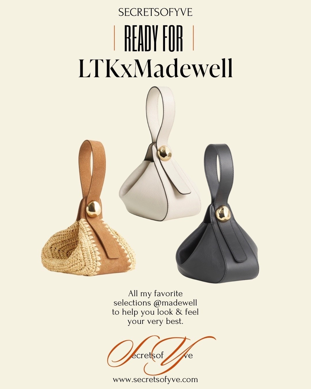 SecretsofYve: these bags are incredibly unique and open up to a regular shape. @Madewell 
#Secretsofyve #ltkgiftguide
Always humbled & thankful to have you here.. New posts daily at 3pm & 4:15pm EST. 
CEO: PATESI Global & PATESIfoundation.org
@secretsofyve : where beautiful meets practical, comfy meets style, affordable meets glam with a splash of splurge every now and then. I do LOVE a good sale and combining codes! #ltksalealert #ltku #ltkplussize #ltkmidsize #ltkover40 #ltkpetite #ltktall #ltktravel #ltkootd #ltkmomlife secretsofyve #LTKxMadewell

#LTKSeasonal #LTKWorkwear #LTKWedding