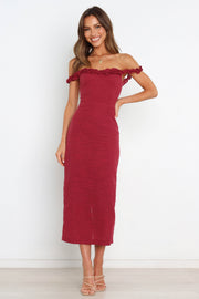 Florez Dress - Wine | Petal & Pup (US)