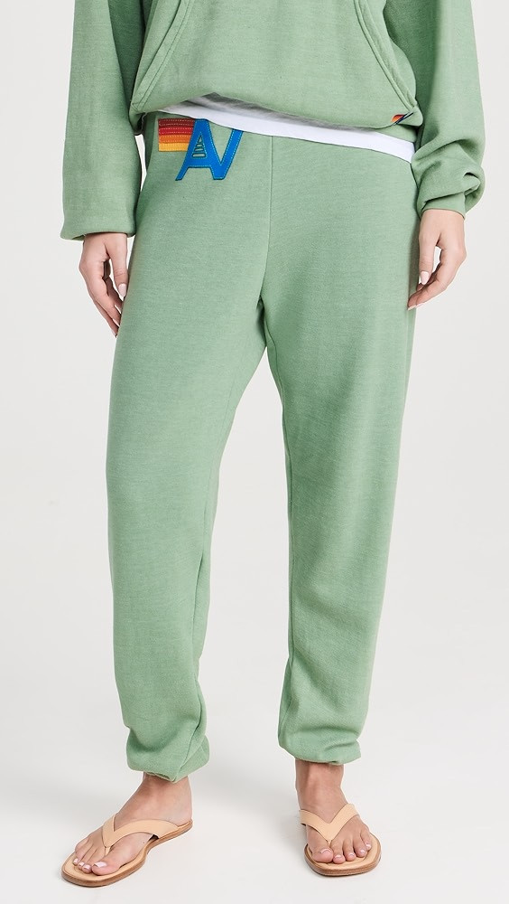 Aviator Nation Logo Stitch Sweatpants | Shopbop | Shopbop