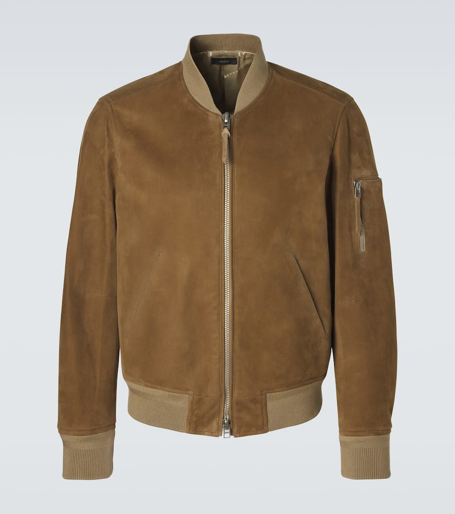Tom Ford Suede bomber jacket | Mytheresa (US/CA)