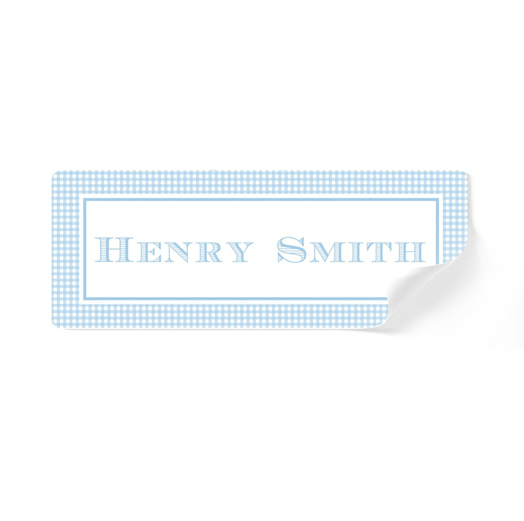 Labels for Kids Vinyl Labels Water Resistant Labels - Etsy | Etsy (US)