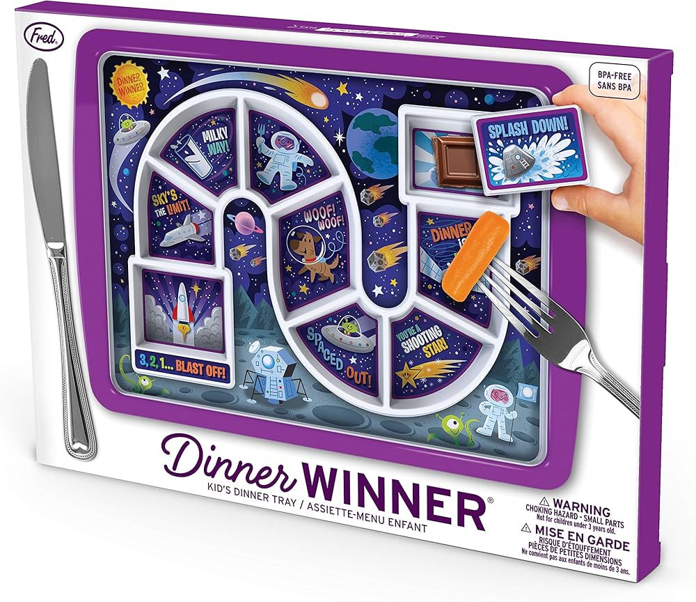 Fred DINNER WINNER Kid's Dinner Tray, Outer Space (Outer Space) (5246637) | Amazon (US)