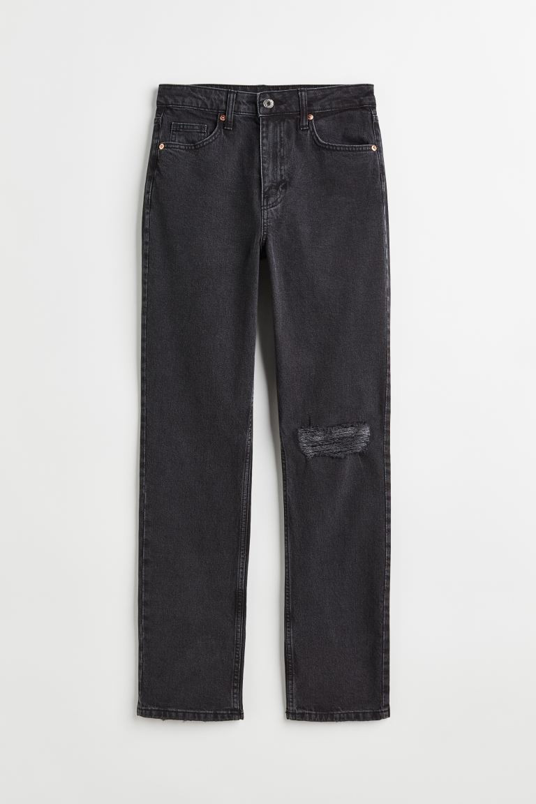 Vintage Straight High Jeans - Light denim blue - Ladies | H&M US | H&M (US + CA)