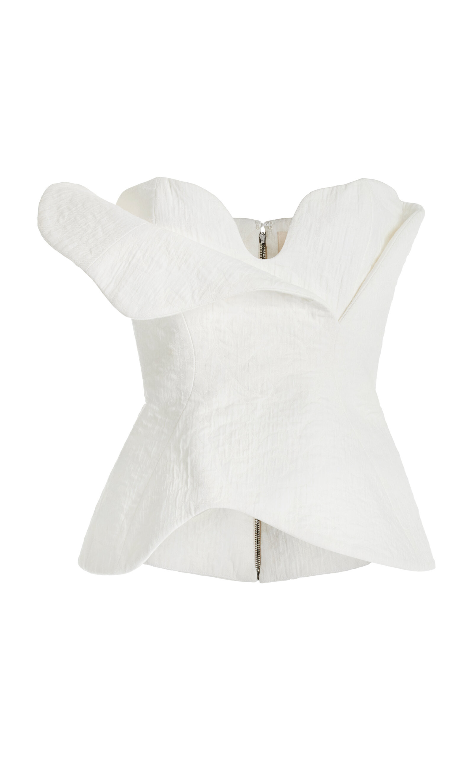 Angela Textured-Cotton Top | Moda Operandi (Global)