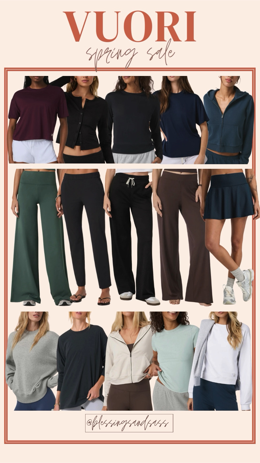 Vuori Spring Sale! Make sure to shop through the LTK app to get the exclusive discount from 3/12-3/15!


Women’s fashion, spring fashion, spring style, spring outfits, spring outfit inspo, spring outfit ideas, Vuori, Vuori spring fashion, Vuori spring styles, outfit inspo, outfit ideas, women’s spring fashion, jumpsuit, mini dress, air essentials, jeans, flare jeans, leggings, booty boost, trousers, button down 



#LTKootd #LTKOver40 #LTKSeasonal