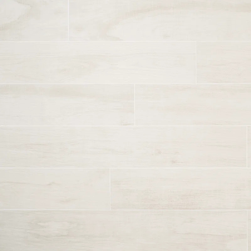 Auburn 8" x 48" Matte Porcelain Wood Look Floor and Wall Tile (12.78 Sq. Ft./ Case) | Wayfair North America