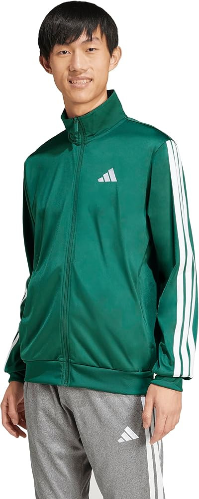 adidas mens Essentials Warm-up 3-stripes Track Top | Amazon (US)