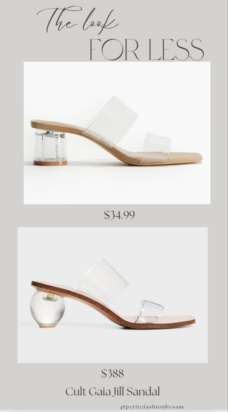 The Look for Less #vinylsandal #mules #cultgaiasandal

#LTKSeasonal #LTKOver40 #LTKShoeCrush
