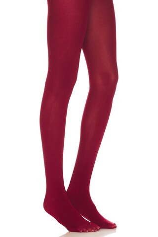 petit moments Solid Tights in Burgundy from Revolve.com | Revolve Clothing (Global)