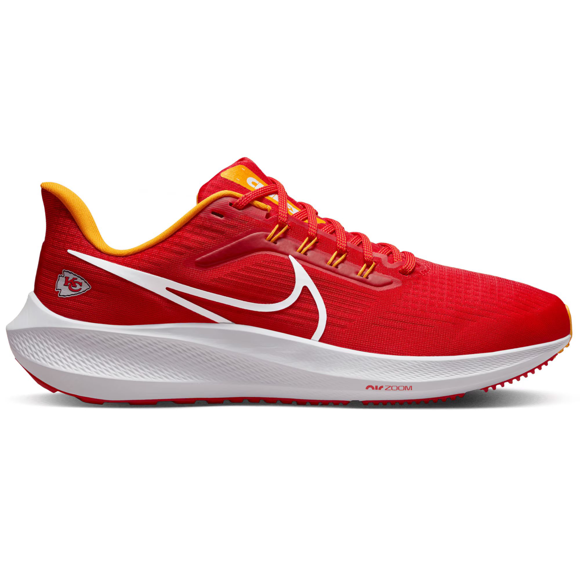 Unisex Kansas City Chiefs Nike Red Zoom Pegasus 39 Running Shoe | NFL Shop