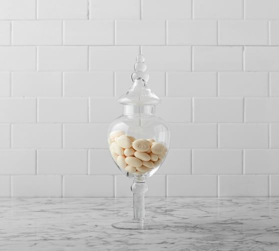 Tall Round Apothecary Jar, 5.5"D, 16"H | Pottery Barn (US)