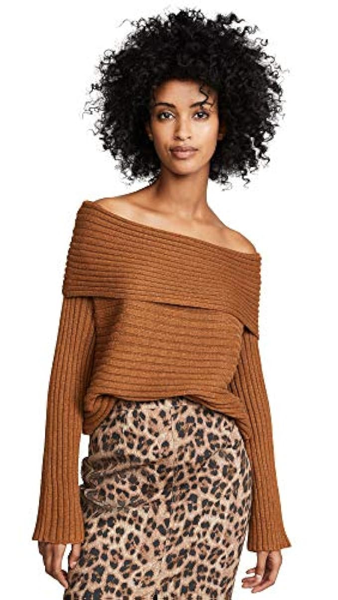 Line & Dot Women's Benigna Off Shoulder Sweater | Amazon (US)