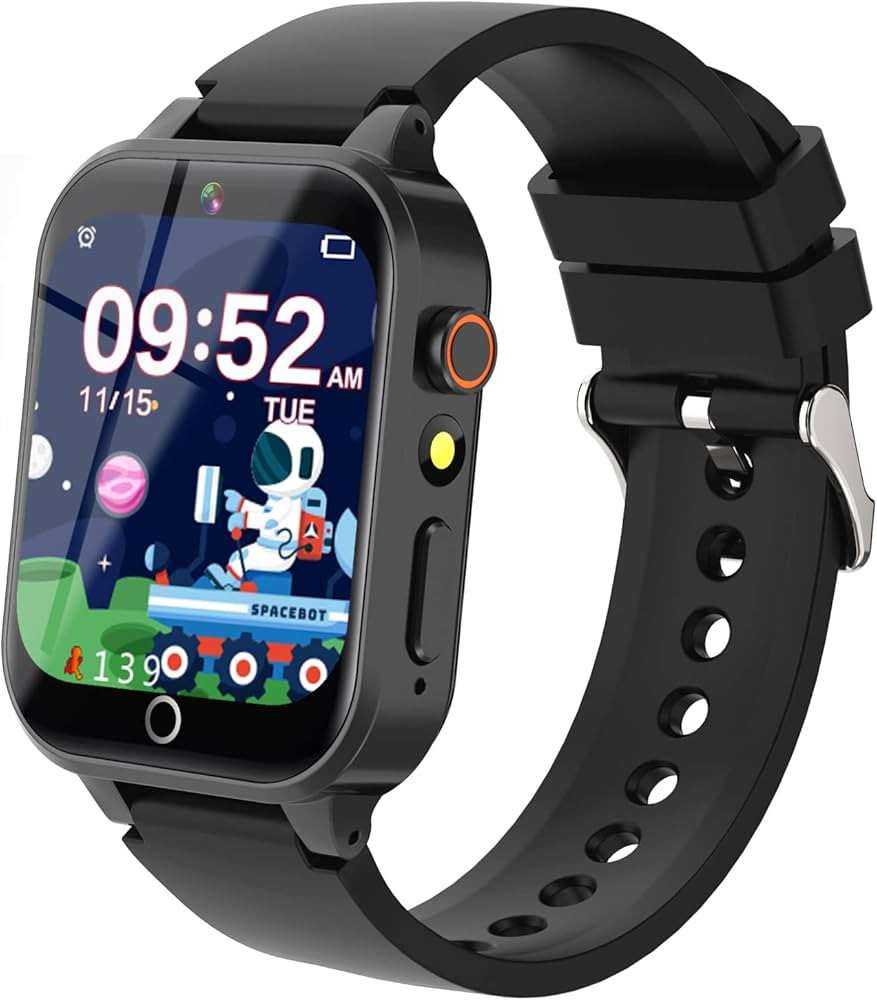 Cosjoype Smart Watch for Kids with 26 Puzzle Games HD Touchscreen Camera Video Music Player Habit... | Amazon (US)