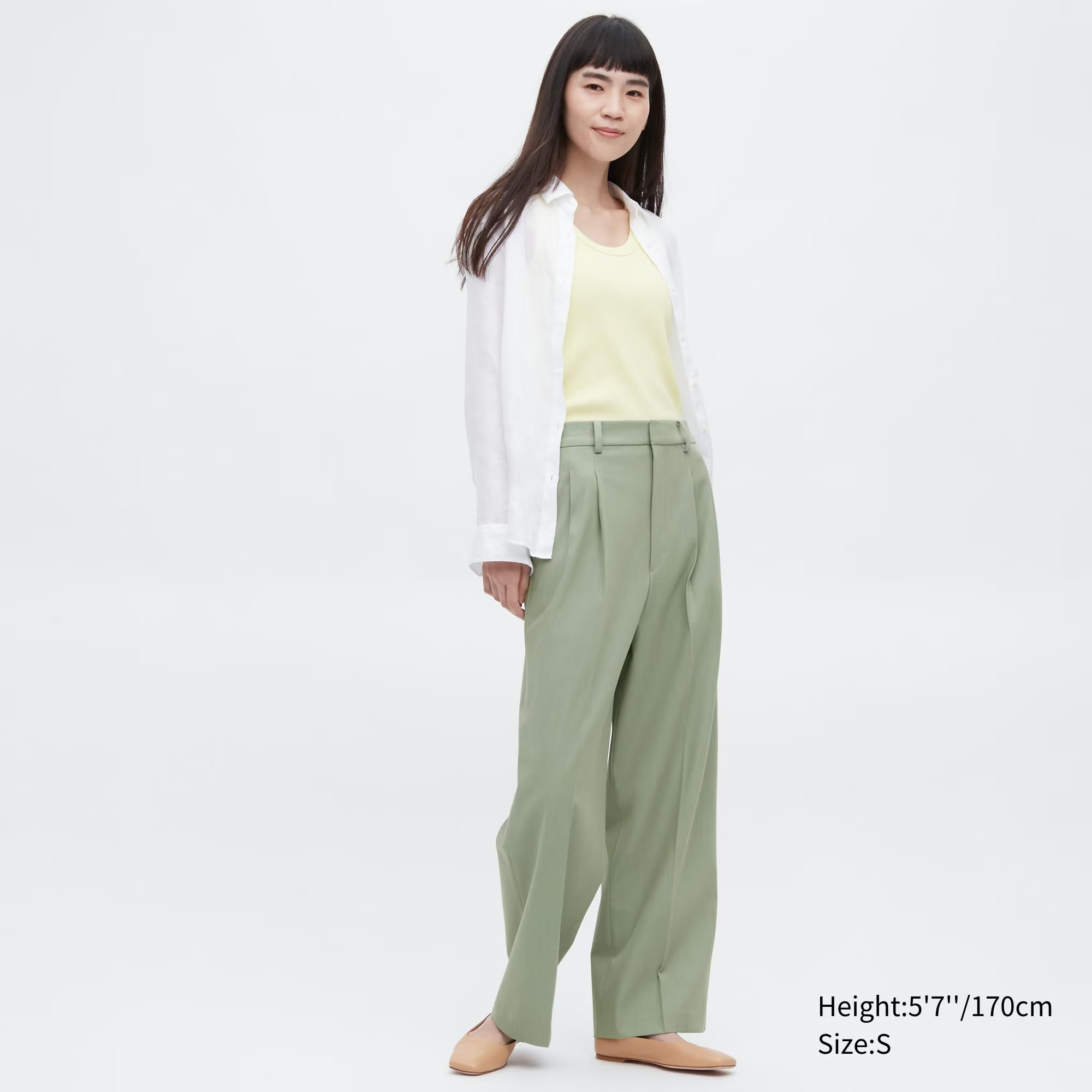 Wide-Fit Pleated Pants | UNIQLO (US)