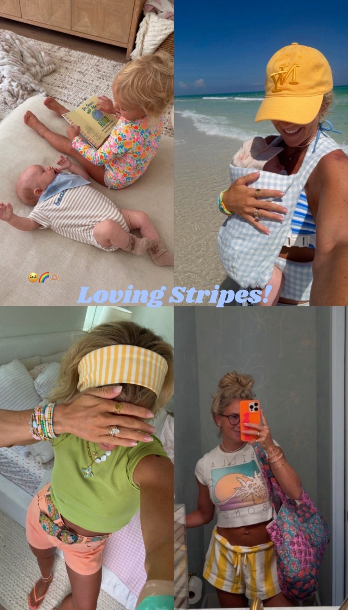Loving stripes! 🩵

#LTKStyleTip #LTKTravel #LTKBaby