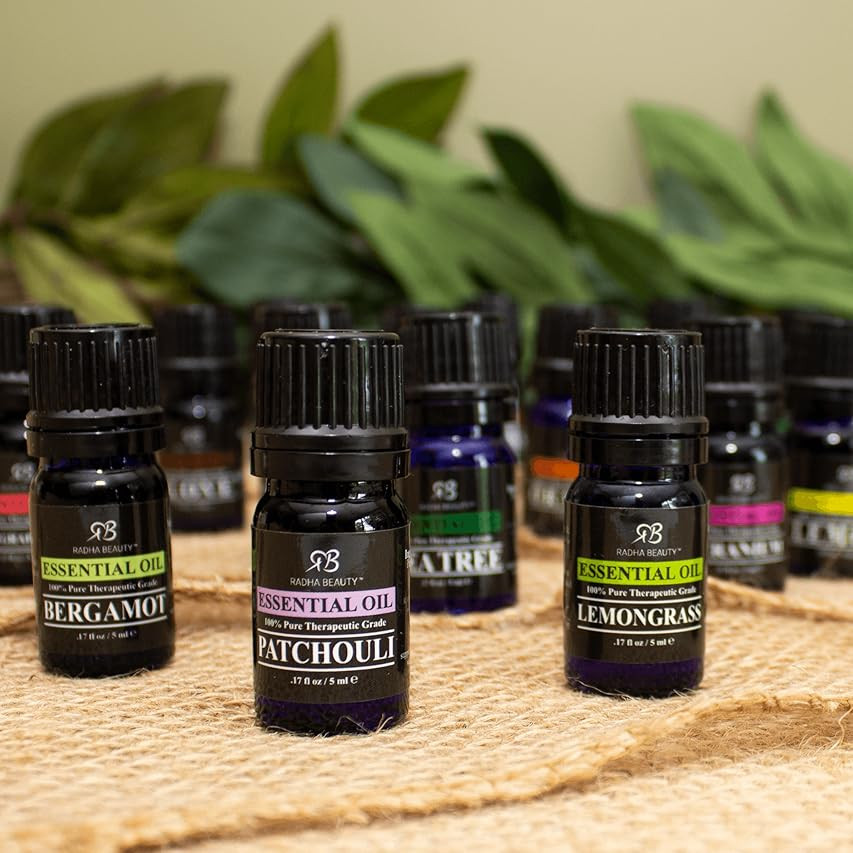 Plant Therapy Top 6 Organic Essential Oil Set - Lavender, Peppermint, Eucalyptus, Lemon, Tea Tree 10 | Amazon (US)