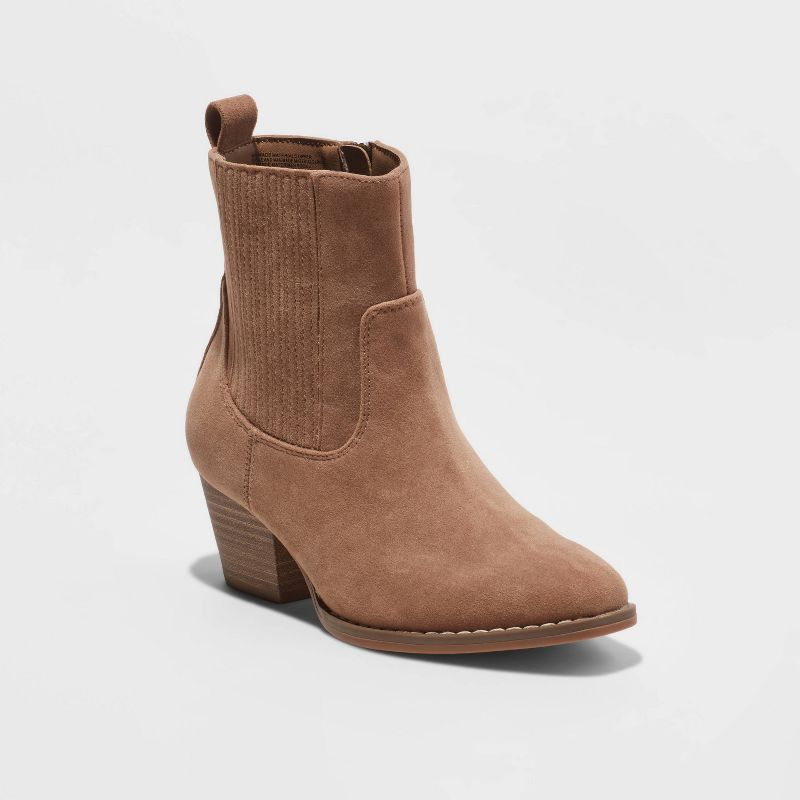 Women&#39;s Solita Western Boots - Universal Thread&#8482; Tan 6 | Target