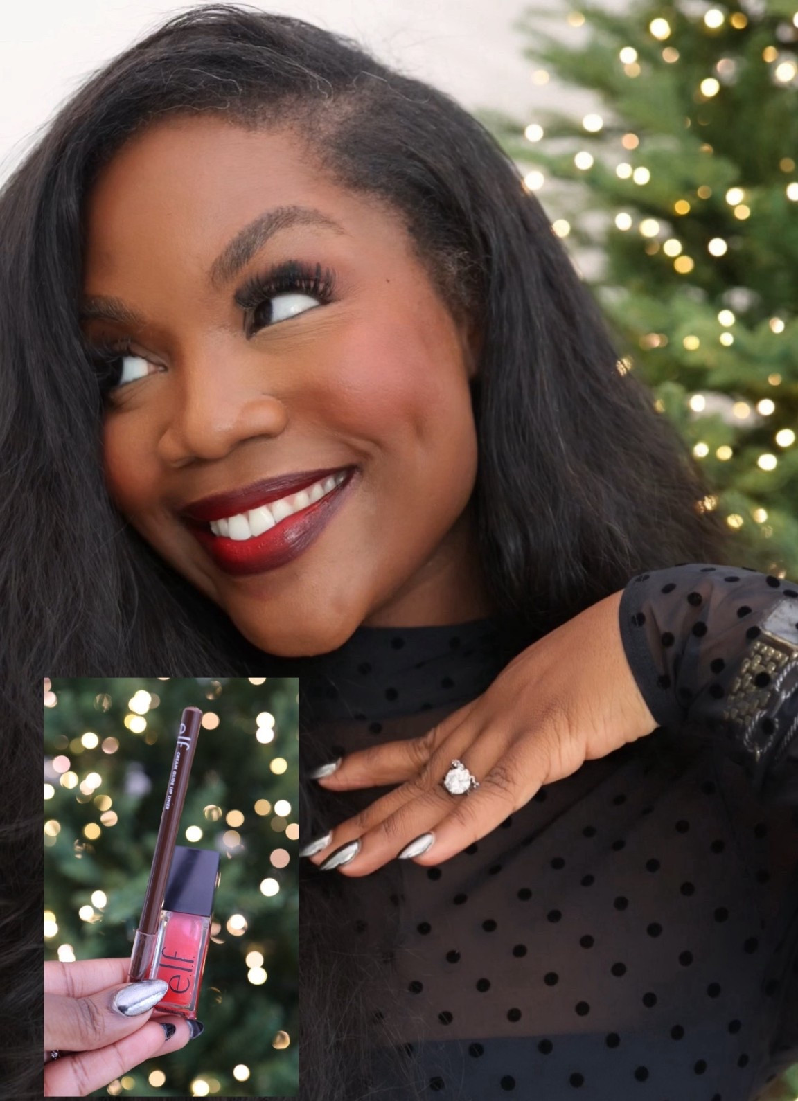 The classic red holiday lippie amped up with the  @elfcosmetics Glow Reviver Lip Oil in this stunning red tint. Love how hydrating it is without being sticky!




#LTKgrwm #LTKBeauty #LTKFindsUnder50