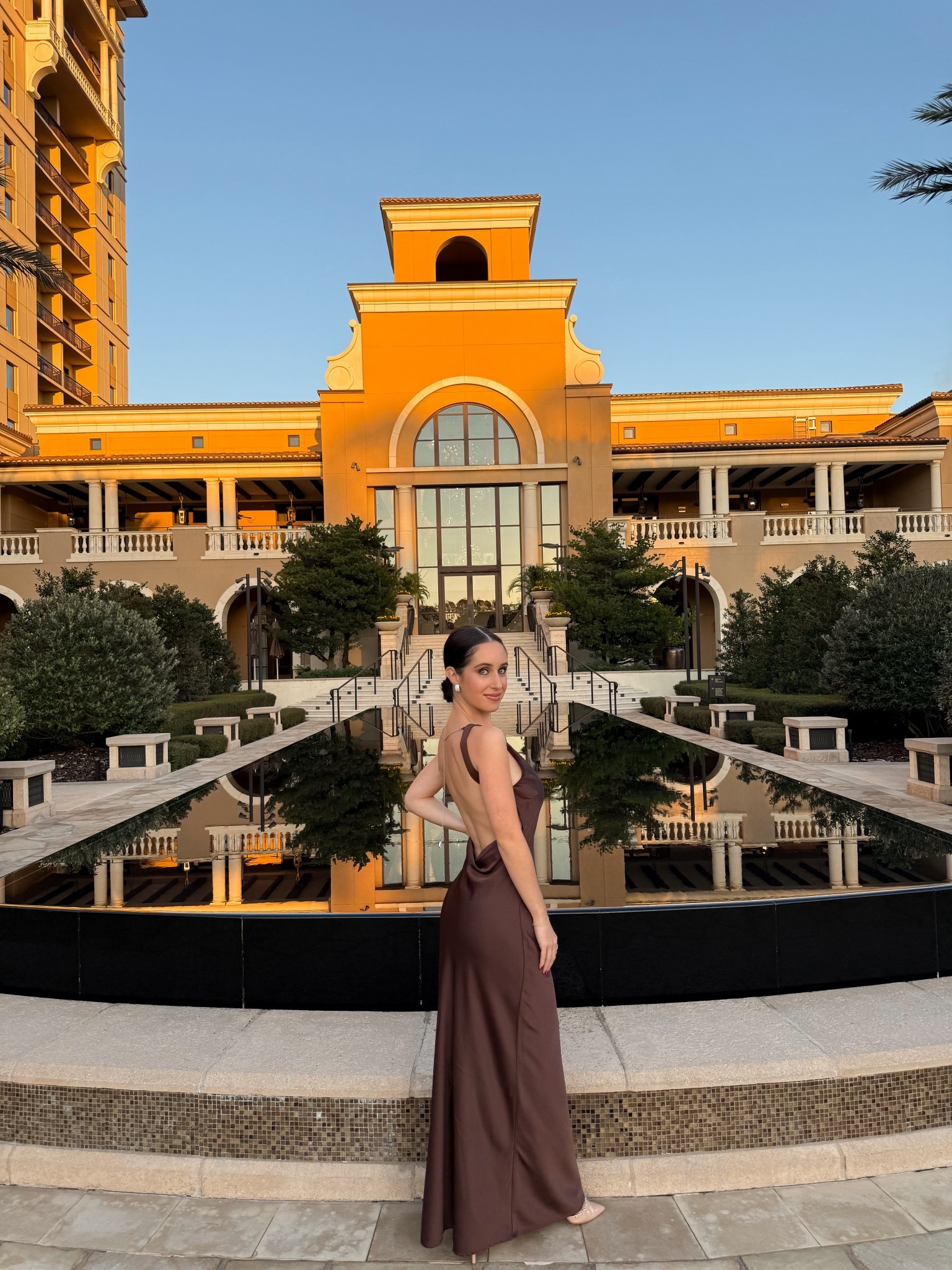 Chocolate satin moment 🤎✨ Rounded up similar styles here for you.

#LTKHoliday #LTKWedding #LTKootd