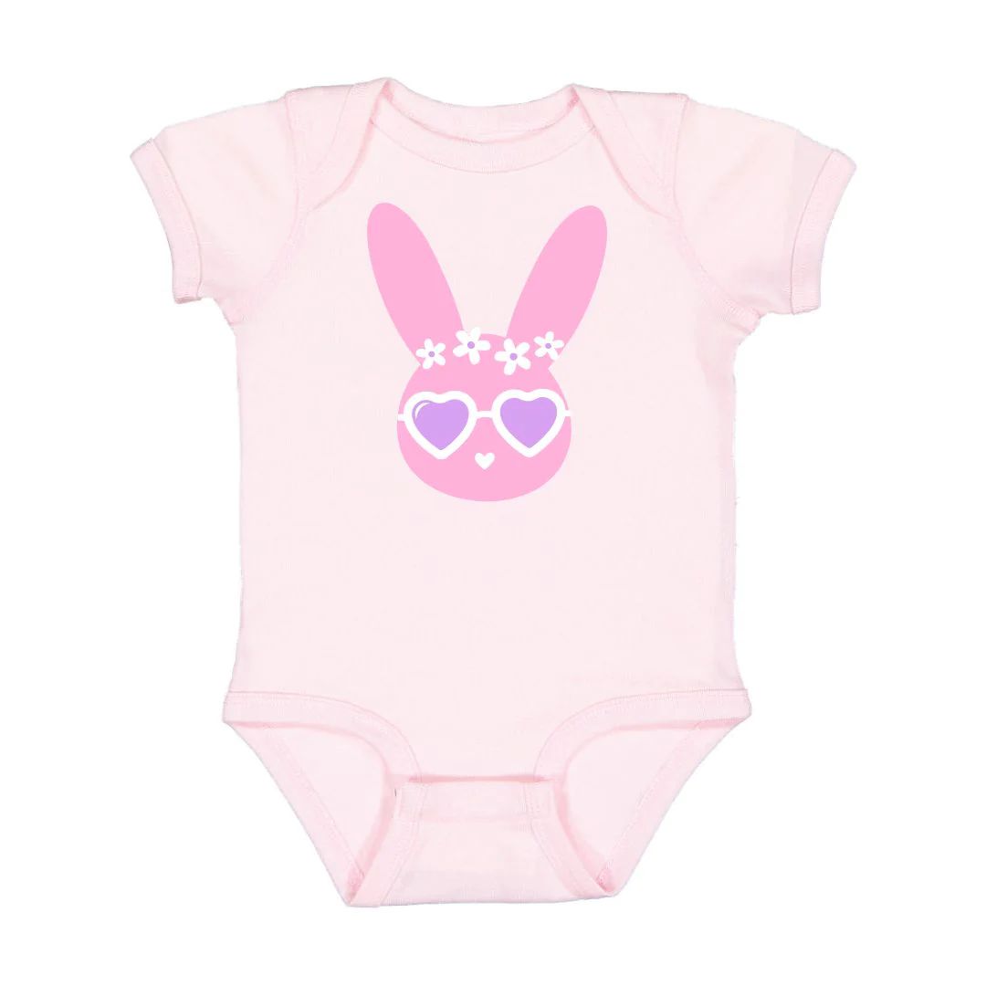 Bunny Babe S/S Bodysuit - Ballet | Sweet Wink