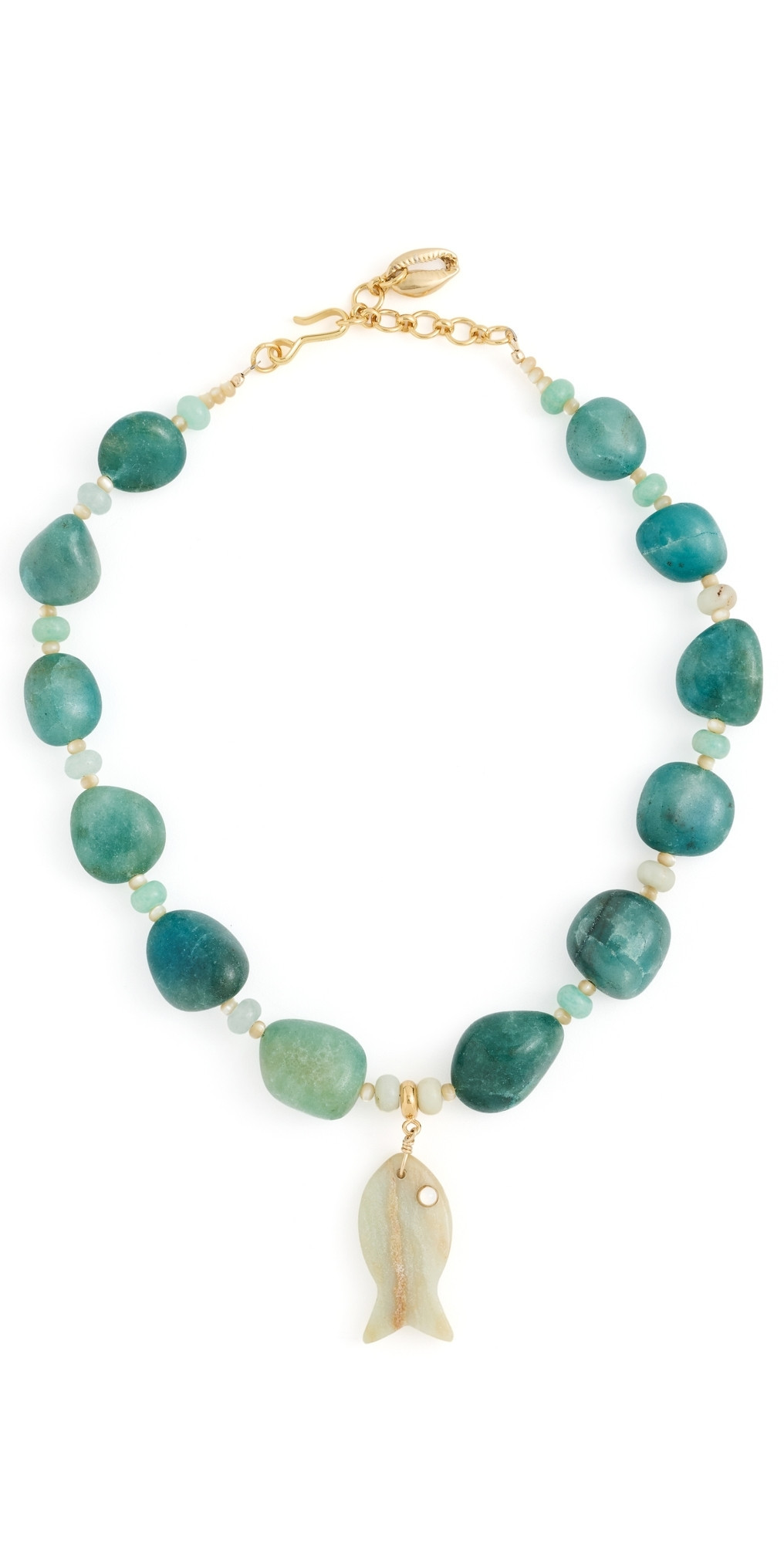 Brinker + Eliza Portofino Necklace Teal Agate One Size | Shopbop