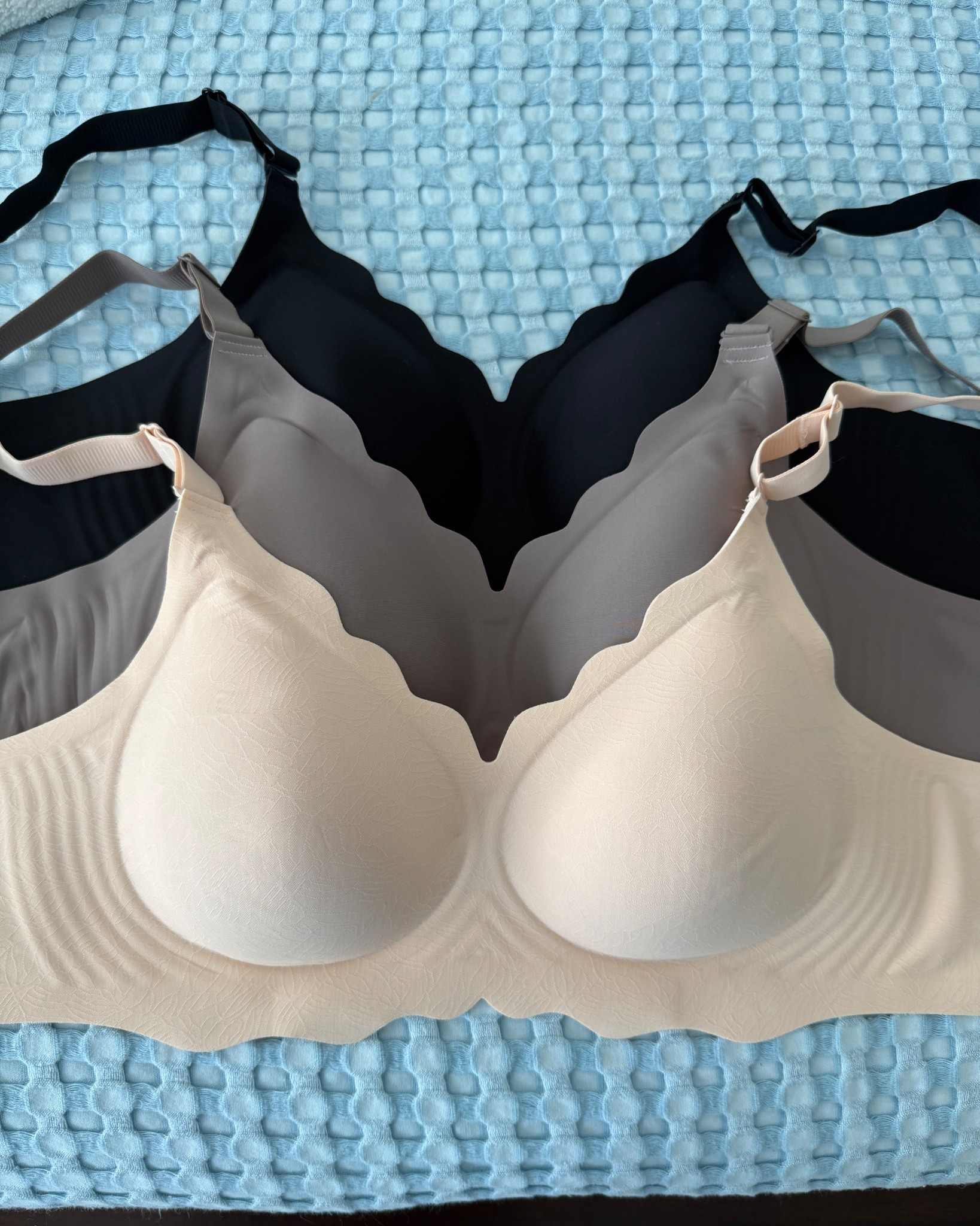 Wirefree bras that are comfortable are nursing friendly 

#LTKFindsUnder50 #LTKBaby #LTKStyleTip