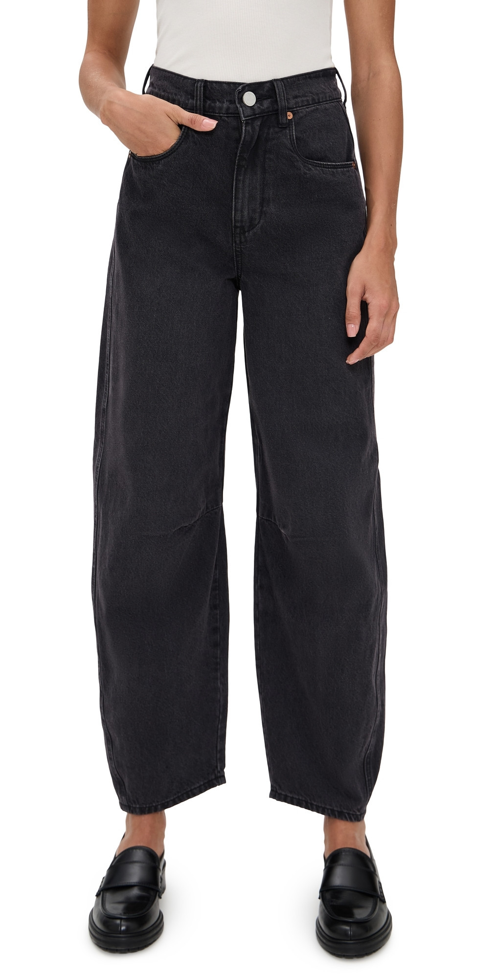 BLANKNYC Dinner Party Jeans Black Denim 31 | Shopbop