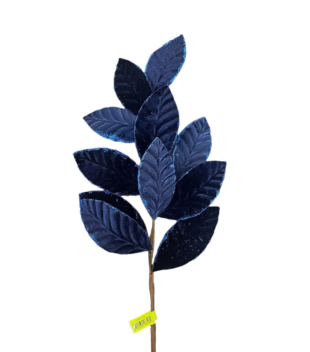 Navy Velvet Magnolia Leaf Spray 25", Christmas for Wreaths, Centerpieces, Swags, Garlands and Chr... | Etsy (US)